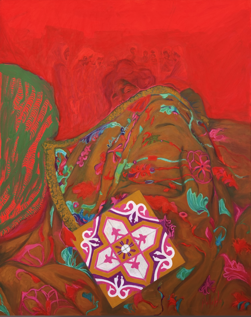 Dreams 90x100 cm Oil on canvas Salman Nawati 2026