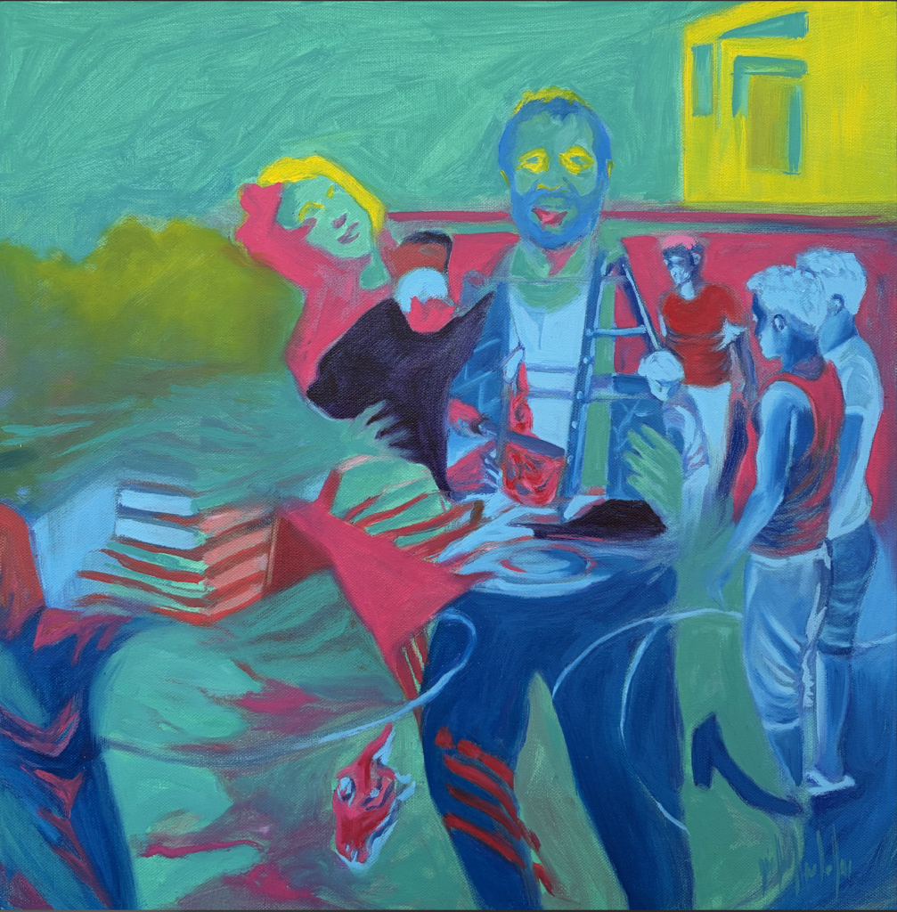 Sacrifice
50x50 cm
Oil on canvas
Salman Nawati 2026
